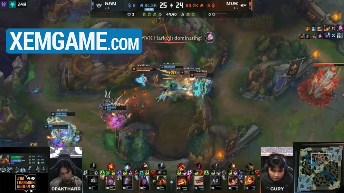 Phỏng vấn GAM Kiaya: Các bạn tuyển thủ trẻ bên MVK đầy tiềm năng Phỏng vấn GAM Kiaya: Các bạn tuyển thủ trẻ bên MVK đầy tiềm năng