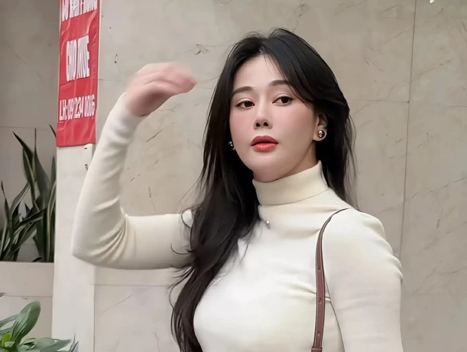 Phương Oanh gây chú ý với ngoại hình trẻ trung