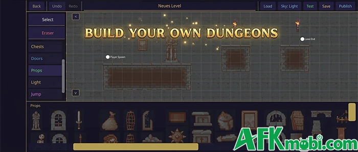 Pixel Souls cho người chơi chiến đấu khám phá hầm ngục tối