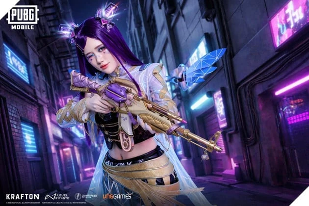 PUBG Mobile Hợp Tác Streamer Ms Three Ra Mắt Giáp Tối Thượng “Thần Tượng Ngân Hà”