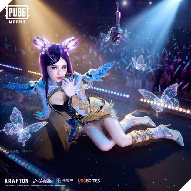 PUBG Mobile Hợp Tác Streamer Ms Three Ra Mắt Giáp Tối Thượng “Thần Tượng Ngân Hà”