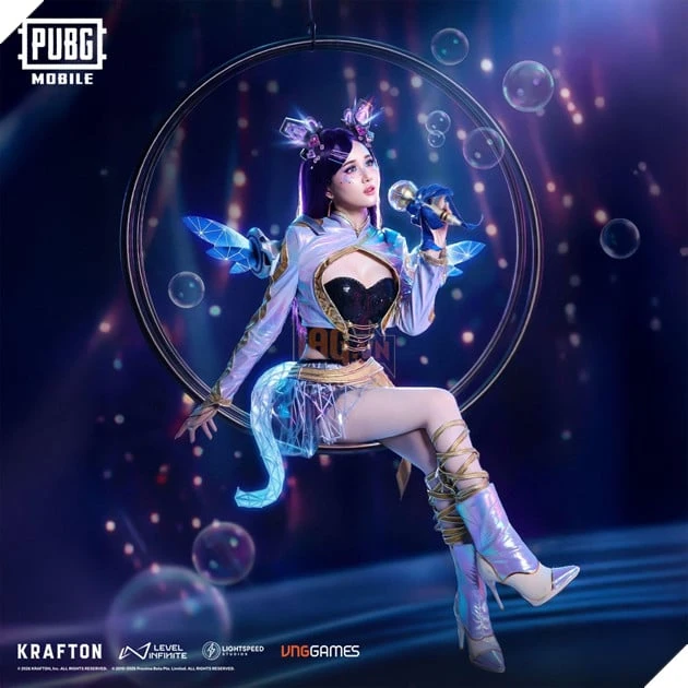 PUBG Mobile Hợp Tác Streamer Ms Three Ra Mắt Giáp Tối Thượng “Thần Tượng Ngân Hà”