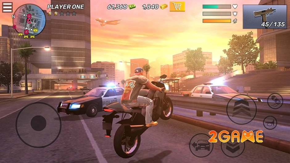 Pure Crime: Gangster Shooting – "GTA thu nhỏ" mở rộng địa bàn trên mobile