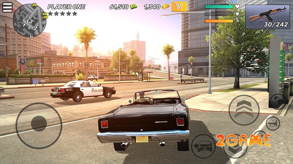 Pure Crime: Gangster Shooting – "GTA thu nhỏ" mở rộng địa bàn trên mobile