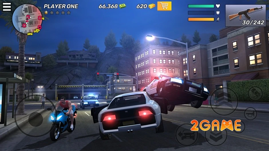 Pure Crime: Gangster Shooting – "GTA thu nhỏ" mở rộng địa bàn trên mobile