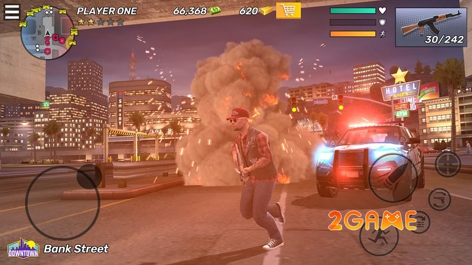 Pure Crime: Gangster Shooting – "GTA thu nhỏ" mở rộng địa bàn trên mobile