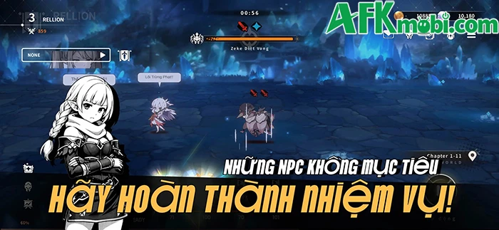 RELLION: NPC Survival cho game thủ dẫn dắt các nhân vật NPC