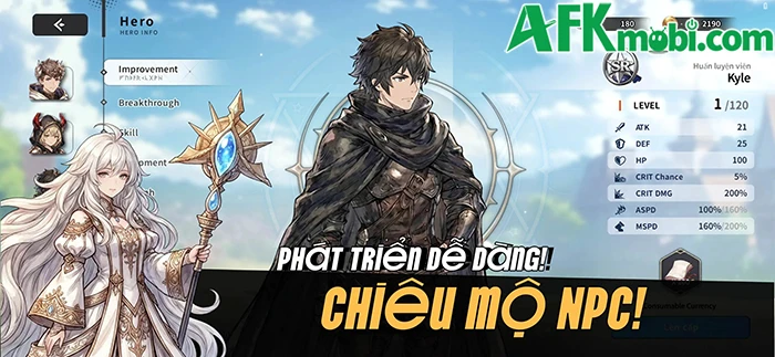 RELLION: NPC Survival cho game thủ dẫn dắt các nhân vật NPC