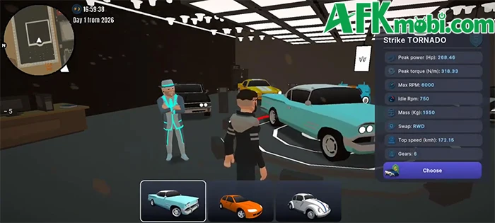 Rev & Drive: Car Driving 2026 game đua xe kết hợp thế giới mở