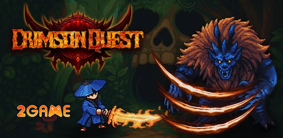 RPG Pixel Hero: Crimson Quest - Trở thành huyền thoại trong thế giới retro