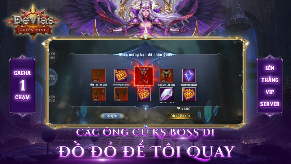 Săn Boss không còn là "nhân phẩm": Tựa game MU thế hệ mới gây sốc với tỉ lệ rơi đồ xịn 100% Săn Boss không còn là "nhân phẩm": Tựa game MU thế hệ mới gây sốc với tỉ lệ rơi đồ xịn 100%