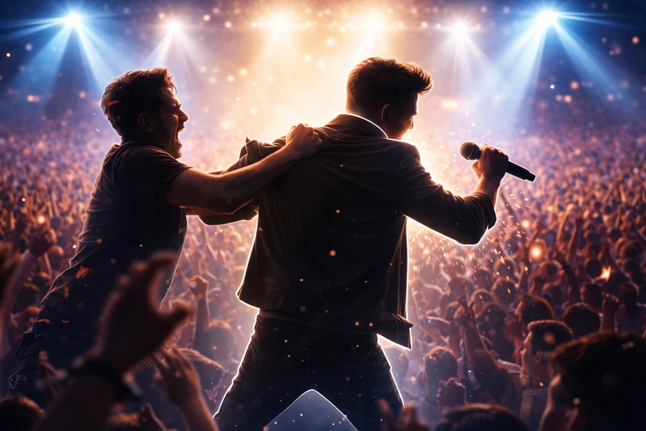 Sao nam hạng S bị thương giữa show, bố mẹ muốn thăm bị chặn ngoài cửa chờ bạn gái vào "xin ý chủ tịch", rồi... không thấy quay ra