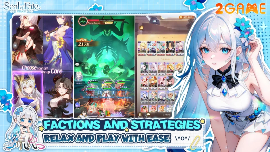 Seal of Fate: Mirage – Phiêu lưu cùng dàn mỹ nhân siêu quyến rũ