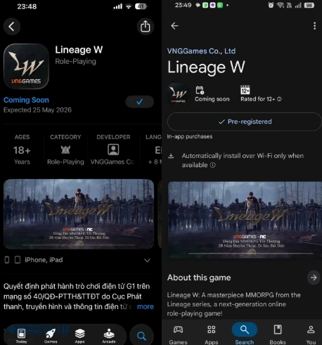 Showcase Lineage W - Cơ hội trở thành Quân Chủ và xây dựng Huyết Thệ riêng Showcase Lineage W - Cơ hội trở thành Quân Chủ và xây dựng Huyết Thệ riêng