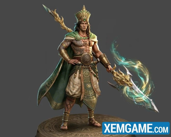 Siêu phẩm Bloodline: Dòng Máu Anh Hùng khiến game thủ Việt tự hào khi đưa Lạc Long Quân và Âu Cơ vào game