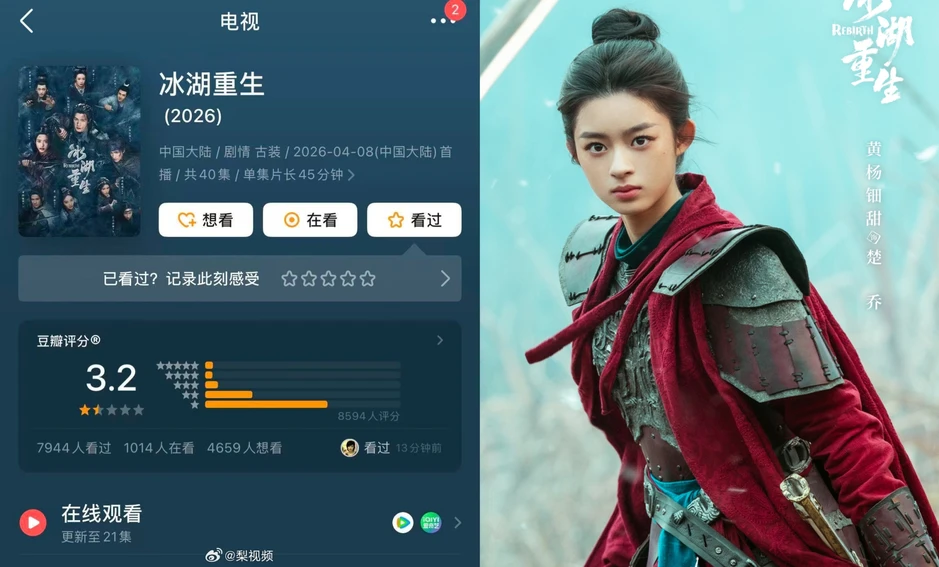 Sống Lại Từ Hồ Băng: phim Trung Quốc nát nhất 2026