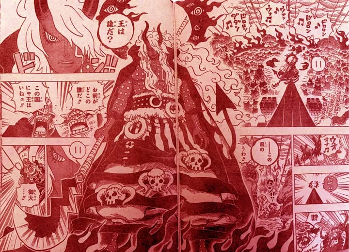 Spoil One Piece 1180: Imu xuất trận, one-shot cả Zoro lẫn Sanji, sự thật về vị vua bị ám sát 14 năm trước được phơi bày Spoil One Piece 1180: Imu xuất trận, one-shot cả Zoro lẫn Sanji, sự thật về vị vua bị ám sát 14 năm trước được phơi bày