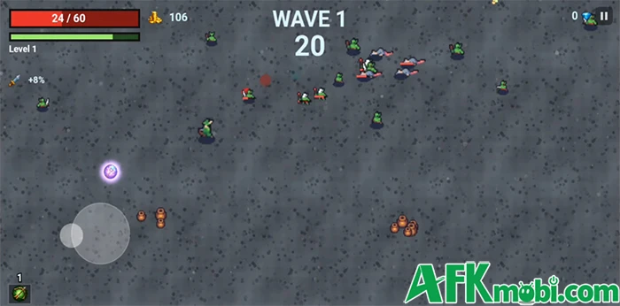 Stormquiver game hành động sinh tồn roguelike đơn giản