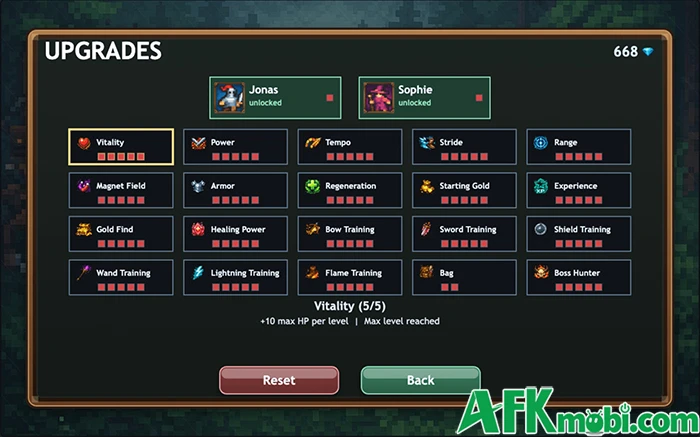 Stormquiver game hành động sinh tồn roguelike đơn giản