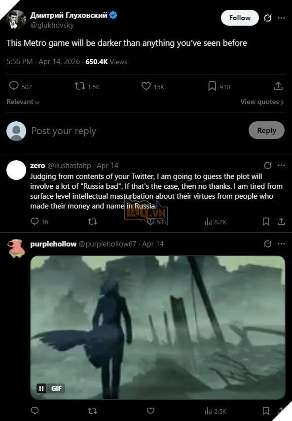 Tác Giả Tiểu Thuyết Metro Tiết Lộ Về Tiềm Năng Của Phần Game 2039