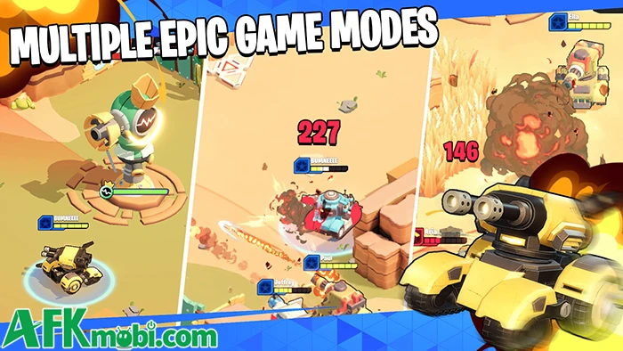 Tank Arena: Tiny War game hành động đấu xe tăng mini trực tuyến Tank Arena: Tiny War game hành động đấu xe tăng mini trực tuyến