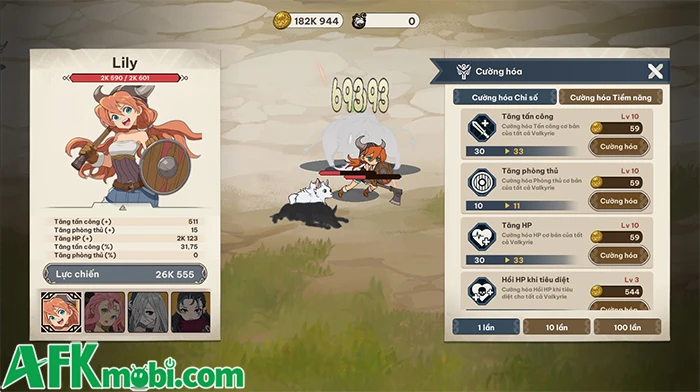 TEN VALKYRIE đưa game thủ phát triển các nữ chiến binh Valkyrie