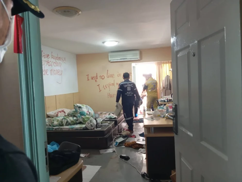 Thái Lan: Phát hiện thi thể nữ sinh 21 tuổi trong phòng trọ với những dòng chữ bằng máu kỳ quái