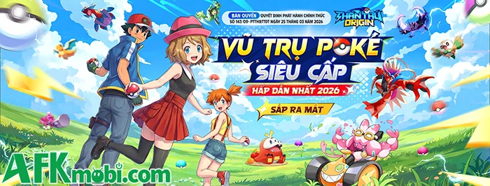 Thần Thú Origin game đấu thú chủ đề Pokémon cập bến Việt Nam
