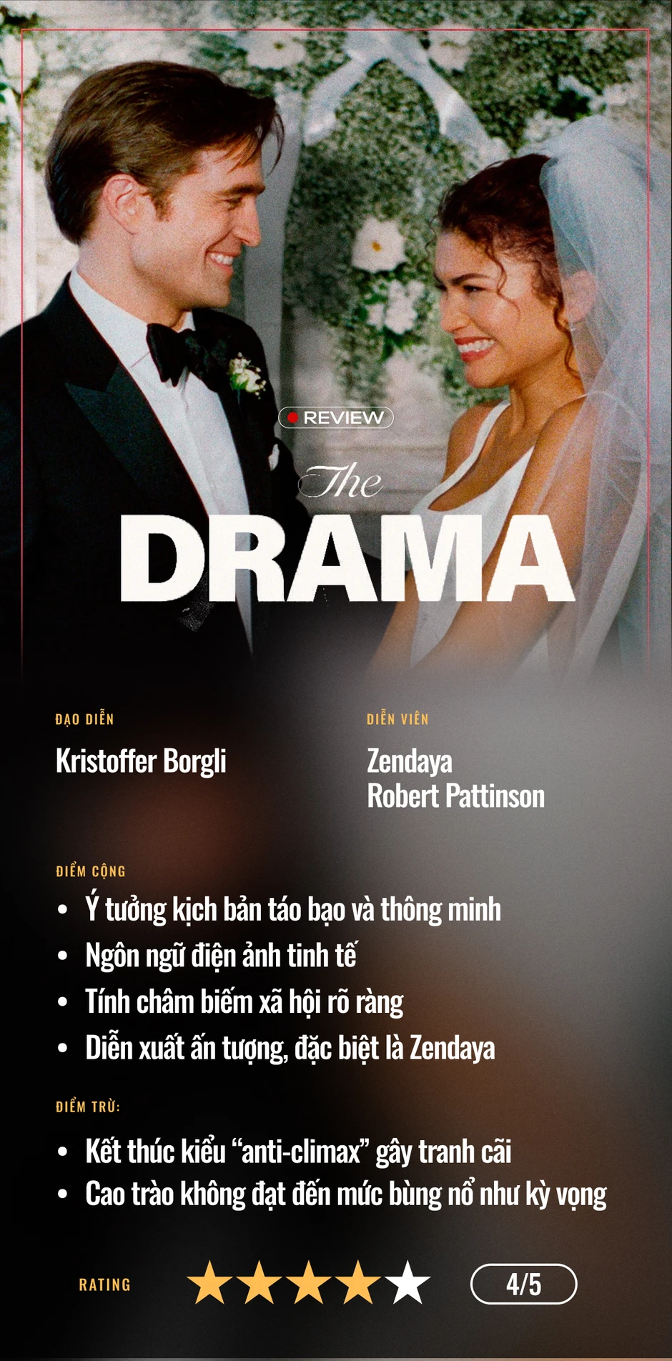 The Drama đầy tham vọng nhưng thiếu cái kết trở thành kiệt tác