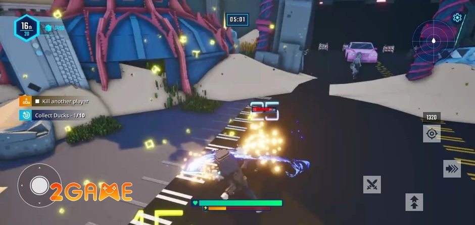 The Sandbox Next - Phô diễn nghệ thuật chiến đấu trên chiến trường không giới hạn