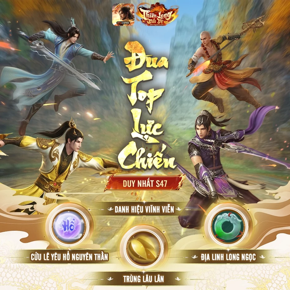 Thiên Long Bát Bộ VNG: Phiên bản Cửu Phái Tranh Phong và cơ hội cho tân thủ