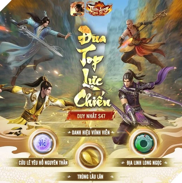 Thiên Long Bát Bộ VNG ra mắt phiên bản Cửu Phái Tranh Phong, tân thủ tự tin đua top