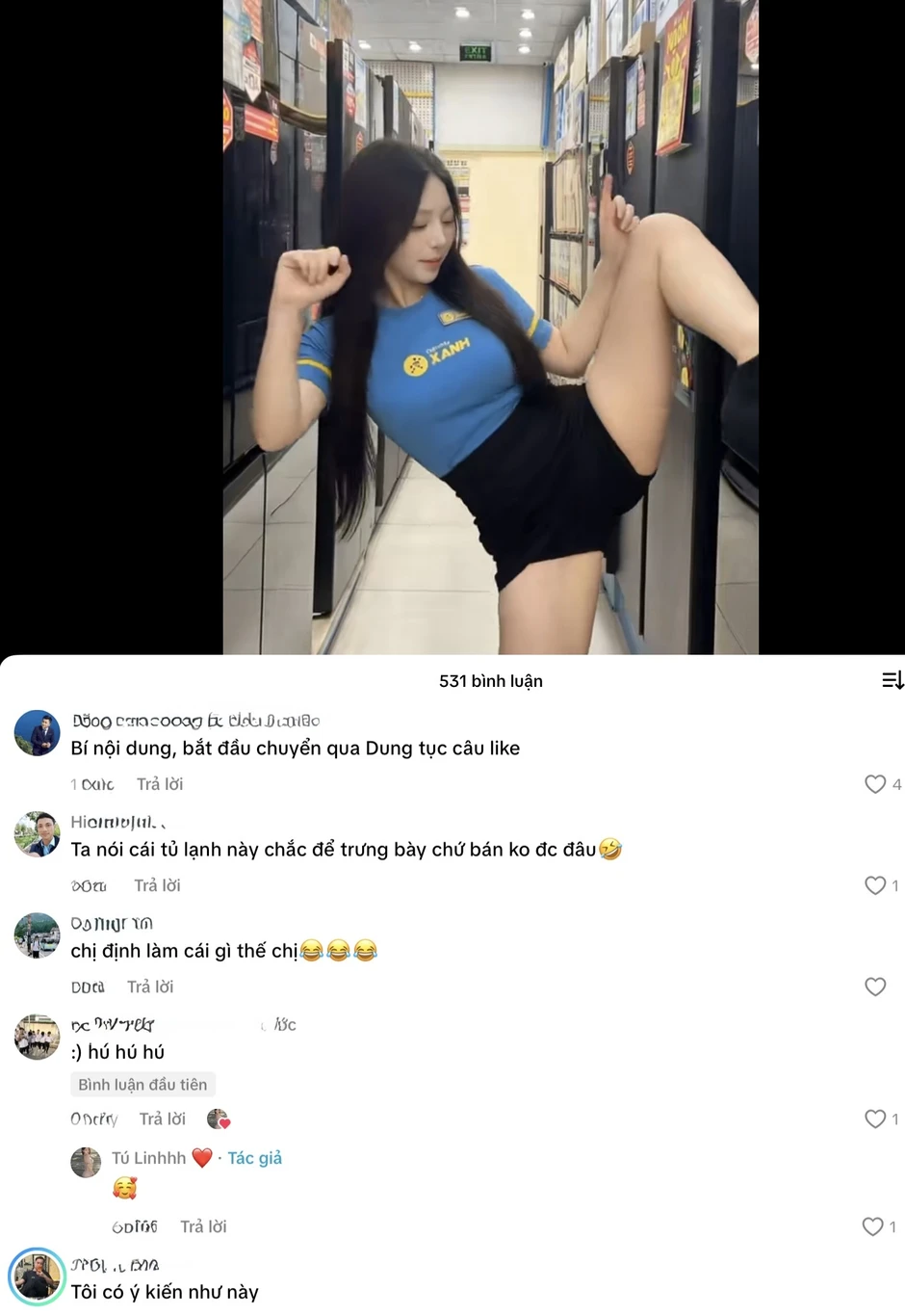 Thực hư clip xoạc "viral" của nữ nhân viên xinh đẹp, dân tình "mắt tròn mắt dẹt" ngỡ ngàng