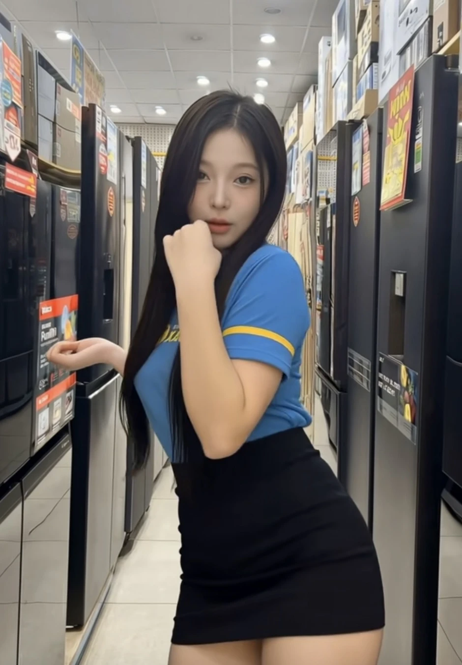 Thực hư clip xoạc "viral" của nữ nhân viên xinh đẹp, dân tình "mắt tròn mắt dẹt" ngỡ ngàng