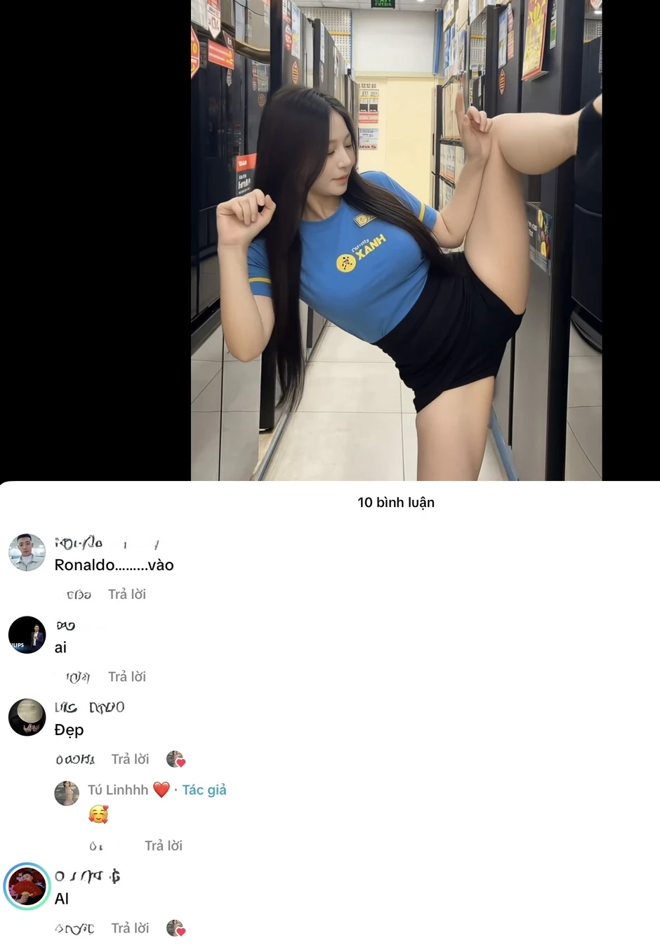 Thực hư clip xoạc "viral" của nữ nhân viên xinh đẹp, dân tình "mắt tròn mắt dẹt" ngỡ ngàng