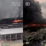 Biển lửa bao trùm bãi đỗ xe BYD tại Trung Quốc: Gara tự động biến thành lò thiêu kenhtingame com thumb bien lua bao trum bai do xe byd tai trung quoc gara tu dong bien thanh lo thieu 279f1776167729063 940w