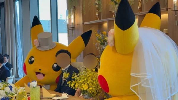 Cặp đôi Nhật Bản gây sốt với đám cưới phong cách Pokémon "độc nhất vô nhị" kenhtingame com thumb cap doi nhat ban gay sot voi dam cuoi phong cach pokemon quot doc nhat vo nhi quot 0b811777482782345 940w