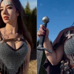 Cosplay game AAA mới ra mắt theo phong cách gợi cảm, nữ streamer nổi tiếng không ngờ, soi trang cá nhân càng thêm ấn tượng kenhtingame com thumb cosplay game aaa moi ra mat theo phong cach goi cam nu streamer noi tieng khong ngo soi trang ca nhan cang them an tuong 2c571776070253265 940w