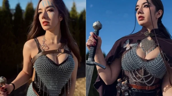 Cosplay game AAA mới ra mắt theo phong cách gợi cảm, nữ streamer nổi tiếng không ngờ, soi trang cá nhân càng thêm ấn tượng kenhtingame com thumb cosplay game aaa moi ra mat theo phong cach goi cam nu streamer noi tieng khong ngo soi trang ca nhan cang them an tuong 2c571776070253265 940w