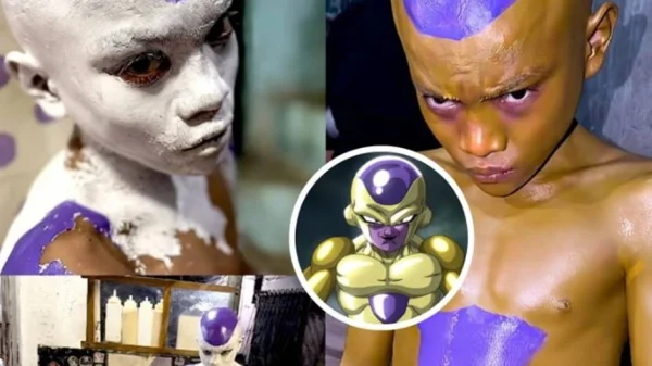 Cười ra nước mắt với màn cosplay Frieza bằng... sơn tường gây bão MXH kenhtingame com thumb cuoi ra nuoc mat voi man cosplay frieza bang son tuong gay bao mxh 7bb91776847542112 940w