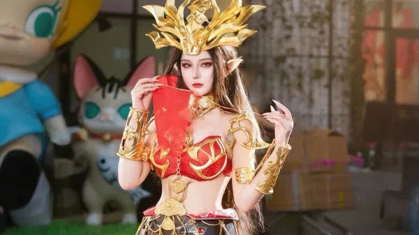 Không thể rời mắt với màn cosplay Mỹ Đỗ Toa Nữ Vương đẹp đến nghẹt thở kenhtingame com thumb khong the roi mat voi man cosplay m do toa nu vuong dep den nghet tho 1e491776328455210 940w