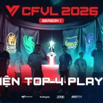 Lộ Diện "Tứ Trụ" Tranh Vương: Chân Dung Top 4 Playoffs CFVL 2026 Season 1 kenhtingame com thumb lo dien quot tu tru quot tranh vuong chan dung top 4 playoffs cfvl 2026 season 1 dd711776878291161 940w