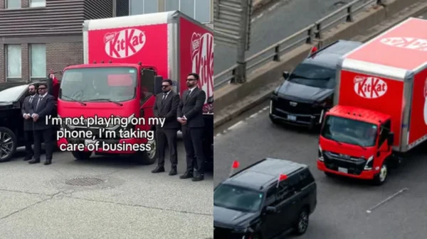 Sau vụ 12 tấn kẹo bị cướp, KitKat có màn hộ tống "cấp quốc gia" với hàng loạt SUV đen, vệ sĩ gây chú ý kenhtingame com thumb sau vu 12 tan keo bi cuop kitkat co man ho tong quot cap quoc gia quot voi hang loat suv den ve si gay chu y 28741775634206644 940w