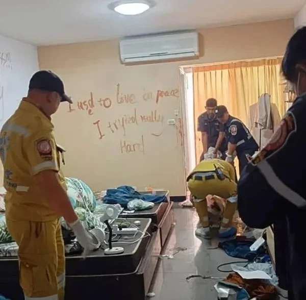 Thái Lan: Phát hiện thi thể nữ sinh 21 tuổi trong phòng trọ với những dòng chữ bằng máu kỳ quái kenhtingame com thumb thai lan phat hien thi the nu sinh 21 tuoi trong phong tro voi nhung dong chu bang mau ky quai 331a1775409201859 940w