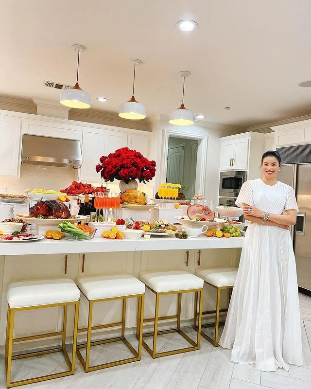 Tình hình Hoa hậu Phạm Hương và chồng doanh nhân tại Mỹ