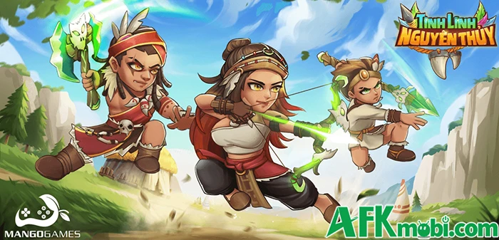 Tinh Linh Nguyên Thủy game MMORPG 2D lấy chủ đề thời tiền sử Tinh Linh Nguyên Thủy game MMORPG 2D lấy chủ đề thời tiền sử