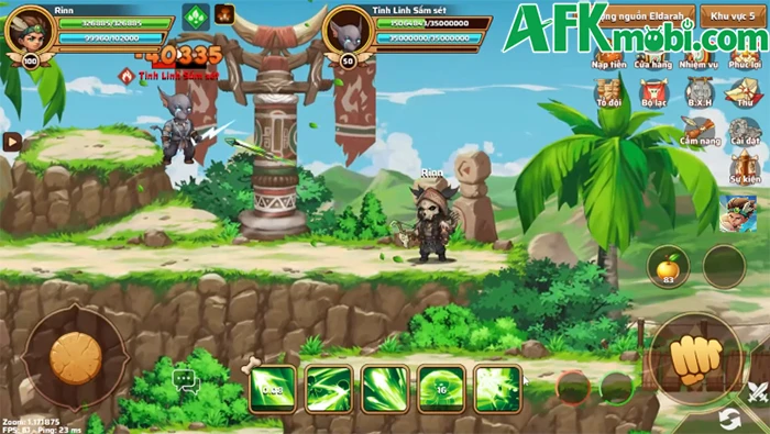 Tinh Linh Nguyên Thủy game MMORPG 2D lấy chủ đề thời tiền sử Tinh Linh Nguyên Thủy game MMORPG 2D lấy chủ đề thời tiền sử