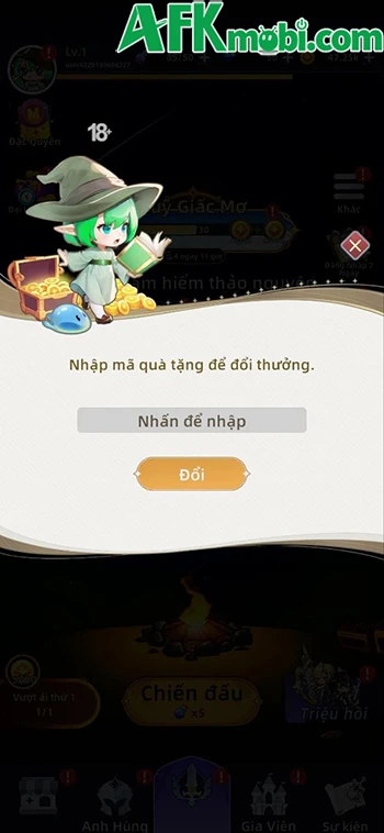 Tổng hợp gift code game Gambit Hero: Vận Mệnh Anh Hùng