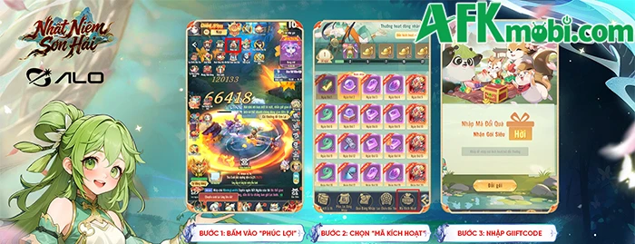 Tổng hợp gift code game Nhất Niệm Sơn Hải - OEG mới nhất