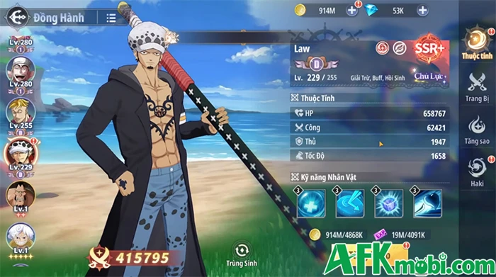 Top 5 vị tướng đáng dùng nhất trong giai đoạn đầu Siêu Hải Tặc